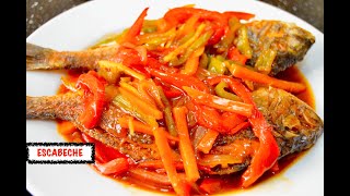 ESCABECHENG ISDA  HOW TO MAKE ESCABECHE  Cusina ni Nanay [upl. by Anihcak]