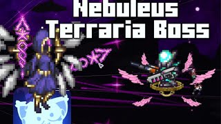 Nebuleus Angel of the Cosmos boss fight Terraria redemption mod [upl. by Elias]