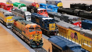 All HO Scale Model Trains Collection [upl. by Healion]