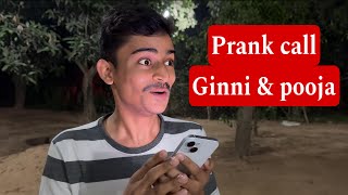 Prank call to ginni amp pooja 😂 [upl. by Ferriter]