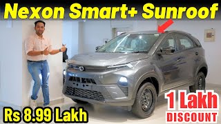 TATA Nexon Smart Sunroof Variant  Rs 9 Lakh SUV  Mahindra XUV3XO in Danger  🔥 Best SUV of India [upl. by Prent]