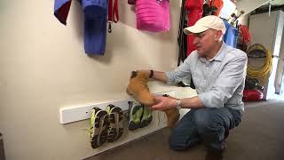 DIY Shoe Rack for Your Garage [upl. by Okun]