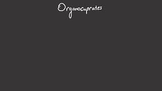 Organometallics 4 Organocuprates [upl. by Carma]