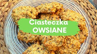 Ciastka owsiane  FIT  szybkie ciasteczka w 20 minut 🍪🍪 [upl. by Allisurd306]