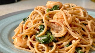 Creamy Shrimp Pasta like you never had before  Ready in 20 minutes [upl. by Eineg]