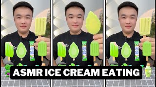 ASMR ice cream eating viral video 😀😀 asmr asmreating asmrfood asmricecreameatingvideos 126 [upl. by Kobi]