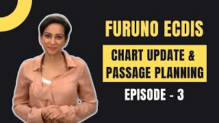 Passage planning on ECDIS  Updating ENC Chart  Furuno Ecdis tutorial  Furuno ECDIS operation [upl. by Safier]