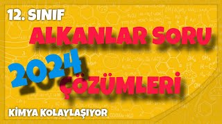 Alkanlar Soru Çözümleri25D12sınıf AYT [upl. by Larkins513]