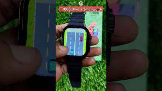 T1000 Ultra 2 Smartwatch play Games 🏎️ shorts car daku [upl. by Nolrev84]