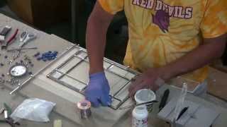 Making a Leaded Glass Panel [upl. by Losse376]