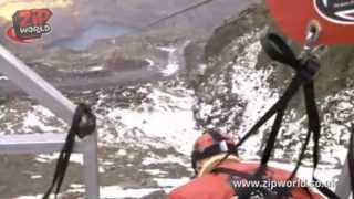 The Longest Zip Line in Europe on the BBC One Show [upl. by Akinar]