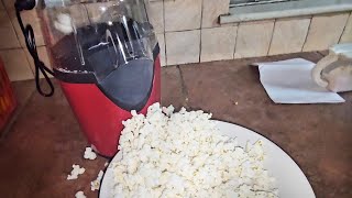 How To Make Popcorns At Home Demo by foodstock [upl. by Cher]