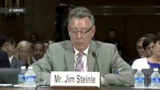 WATCH Kate Steinles father testifies at Senate hearing [upl. by Notsirb443]