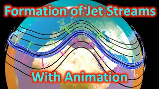 Jet Stream formation and Geostrophic wind  UPSC [upl. by Felicle]