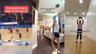 volleyball tiktok compilation 🏐🩵 [upl. by Dino]