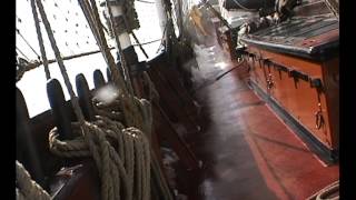 Dutch schooner OOSTERSCHELDE sailing from New Zealand to Cape Horn in 1997 [upl. by Marks]