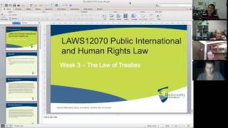 LAWS12070 Week 3 The Law of Treaties [upl. by Letnahs]