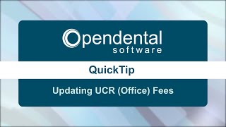 QuickTip Updating Your UCR Office Fees [upl. by Diraf245]