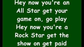 All Star Smash Mouth Lyrics [upl. by Eimareg448]