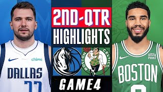 Dallas Mavericks vs Boston Celtics  Game 4 Highlights HD 2ndQTR  June 14  2024 NBA Finals [upl. by Nosnek]