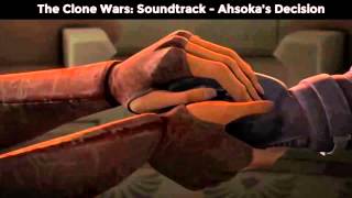 TV Soundtrack  Star Wars The Clone Wars  Ahsokas Decision [upl. by Pesek]