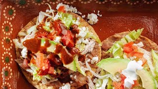 Exquisitas Tostadas para noche mexicana [upl. by Bronson422]