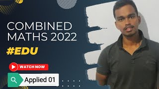 Combined Maths paper discussion applied2022  EDU  Amila Madushan  sinhala [upl. by Samal]