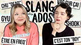 LANGAGE DES ADOS DU QUÉBEC SLANG  avec MH La Lectrice [upl. by Nylitak]