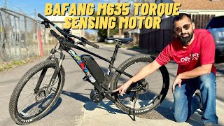 Bafang M635 Torque Sensing Motor  Unboxing Installation and First Impression [upl. by Yknarf49]