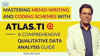 Mastering Memowriting and Coding Schemes with Atlasti A comprehensive QDA Guide [upl. by Orteip]