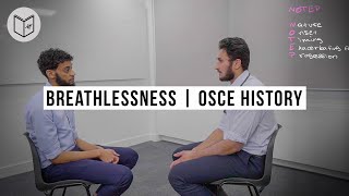 Breathlessness  OSCE History Taking for Medical Students  DrsManual [upl. by Annalee]