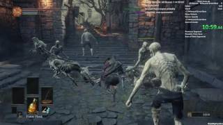 DS3 Milwood Greatbow All Bosses Speedrun [upl. by Troyes]