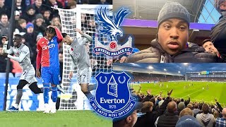 CRYSTAL PALACE 23 EVERTON VLOG 2324 OUR HOME FORM IS UTTER CRAP😡 [upl. by Willock624]