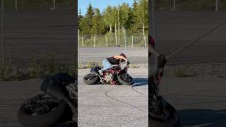 Sometimes you just fail😂 motorcyclestunts bikelife stunt biker motostunt kawasaki bikers [upl. by Gorrono780]