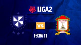 ⚽ USMP VS AYACUCHO FC  LIGA 2  FECHA 11 [upl. by Yantruoc]