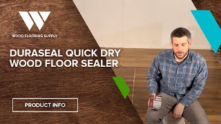 DuraSeal Quick Dry Wood Floor Sealer [upl. by Yand]