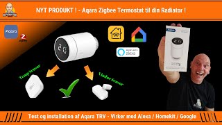 Aqara Zigbee Termostat  SPRITNYT Produkt fra Aqara [upl. by Hailey]