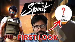 prabhas I Spirit movie  prabhas First look  Sandeep Reddy vanga in Telugu [upl. by Eatnod]