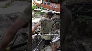 Quick Pipe Replacement plumbing plumber professionalplumbing wwwhafkeplumbingcom [upl. by Waldos]