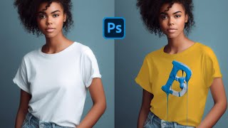 Comment changer son teeshirt dans Photoshop [upl. by Idden]