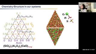 ChemistryStructure Relationships of Calcium Aluminosilicate Glasses from Molecular Dynamics [upl. by Rorie]