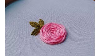 How to make beautiful Woven Wheel stitch  Woven wheel stitch tutorial  Flower embroidery design [upl. by Vera]