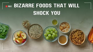 Bizarre Foods That Will Shock You [upl. by Airak]