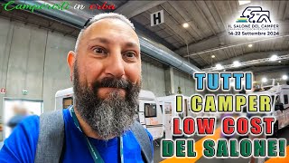 CAMPER LOW COST al Salone del Camper 2024 I prezzi iniziano a scendere pian piano [upl. by Sadnak]