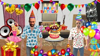 Franklin Birthday Party  Indian Theft Auto  Indian Bikes Driving 3d  New update New cheat codes [upl. by Bergman]