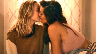 Station 19 5x17  Kiss Scene  Carina and Maya  Stefania Spampinato and Danielle Savre [upl. by Ellicec547]