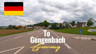 Driving in Germany in May 2023 from Ringsheim to Gengenbach [upl. by Viveca143]