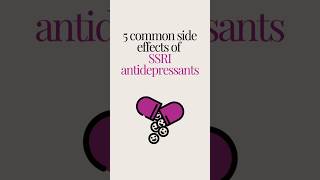 ssri antidepressants sideeffects medication depression insomnia treatment [upl. by Ajtak26]