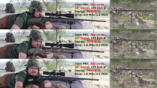 Long Range 7mm PRC Testing amp Data [upl. by Eiralih573]