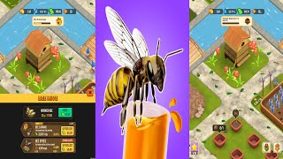 BEE A TYCOON  Gameplay Mobile Game Walkthrough Android Ios Gaming Part 1 [upl. by Nilsoj801]